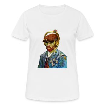 Vincent van Gogh - Women's Breathable T-Shirt - white - Front - AI Model Female 172 dark (172cm)