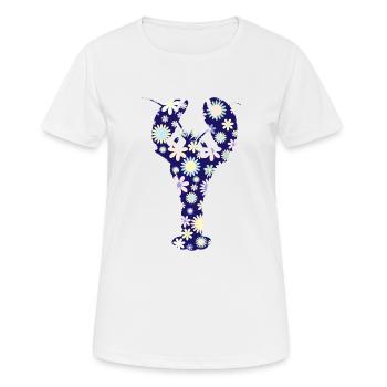 Homard - T-shirt respirant Femme - blanc - Devant - AI Model Female 172 dark (172cm)