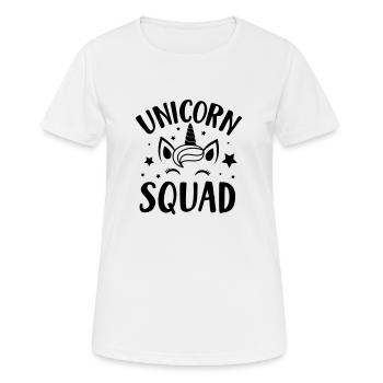 T-shirt Unicorn Squad stars gift humor - T-shirt respirant Femme - blanc - Devant - AI Model Female 172 dark (172cm)