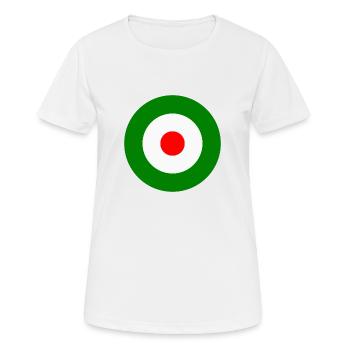 Italy - Women's Breathable T-Shirt - white - Front - AI Model Female 172 dark (172cm)