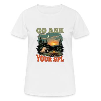 Go Ask Your Spl 23 - Women's Breathable T-Shirt - white - Front - AI Model Female 172 dark (172cm)