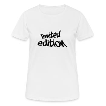Limited Edition Graffiti Design - Women's Breathable T-Shirt - white - Front - AI Model Female 172 dark (172cm)