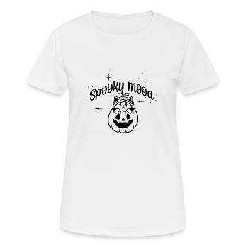 Spooky mood - T-shirt respirant Femme - blanc - Devant - AI Model Female 172 dark (172cm)