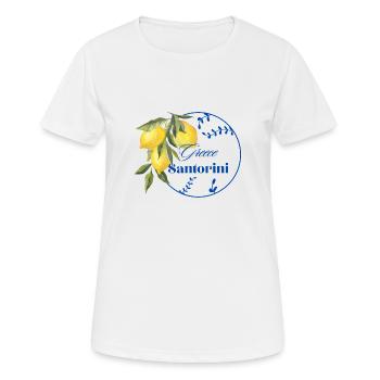 Lemon - Women's Breathable T-Shirt - white - Front - AI Model Female 172 dark (172cm)