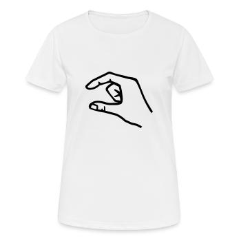 Main - T-shirt respirant Femme - blanc - Devant - AI Model Female 172 dark (172cm)