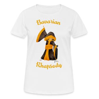 Munich Mercury Kindl - Hommage à Freddie - T-shirt respirant Femme - blanc - Devant - AI Model Female 172 dark (172cm)