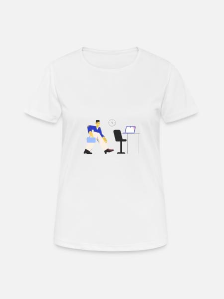 Pablo - Office - Women's Breathable T-Shirt - white