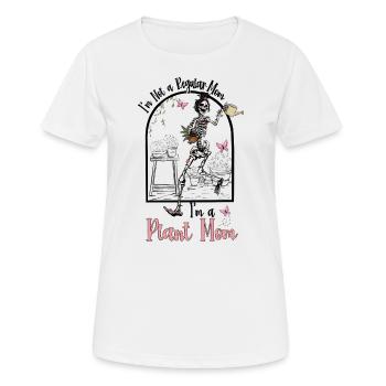 Design unique pour les mères avec des pouces verts - T-shirt respirant Femme - blanc - Devant - AI Model Female 172 dark (172cm)