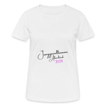 Hen Party 2024 Hen - Women's Breathable T-Shirt - white - Front - AI Model Female 172 dark (172cm)