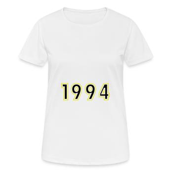 1994 Year Birthday - Women's Breathable T-Shirt - white - Front - AI Model Female 172 dark (172cm)
