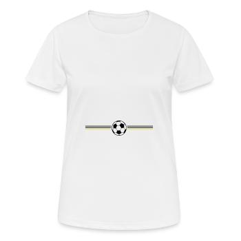 Soccer Championship Germany - Women's Breathable T-Shirt - white - Front - AI Model Female 172 dark (172cm)