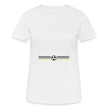 Soccer Championship Germany - Women's Breathable T-Shirt - white - Front - AI Model Female 172 dark (172cm)