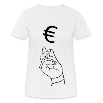 Snipping Euro - T-shirt respirant Femme - blanc - Devant - AI Model Female 172 dark (172cm)