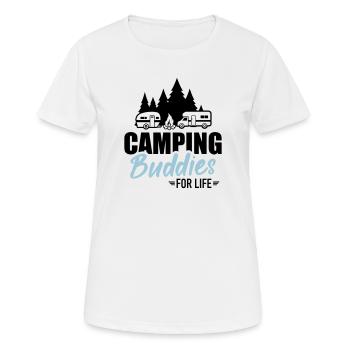Camper - Women's Breathable T-Shirt - white - Front - AI Model Female 172 dark (172cm)