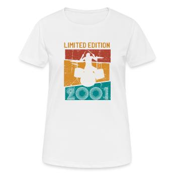 Vintage 2001 Drummer Limited Edition 20 Year Old 2 - Women's Breathable T-Shirt - white - Front - AI Model Female 172 dark (172cm)