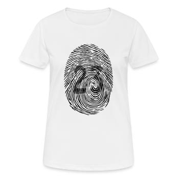 Made in Creuse - T-shirt respirant Femme - blanc - Devant - AI Model Female 172 dark (172cm)