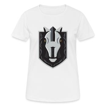 Horse - Women's Breathable T-Shirt - white - Front - AI Model Female 172 dark (172cm)