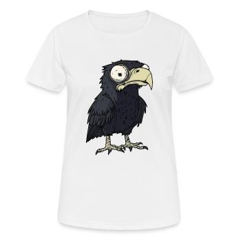Adler Halloween Lustig Zombie - Frauen T-Shirt atmungsaktiv - Weiß - Vorne - AI Model Female 172 dark (172cm)