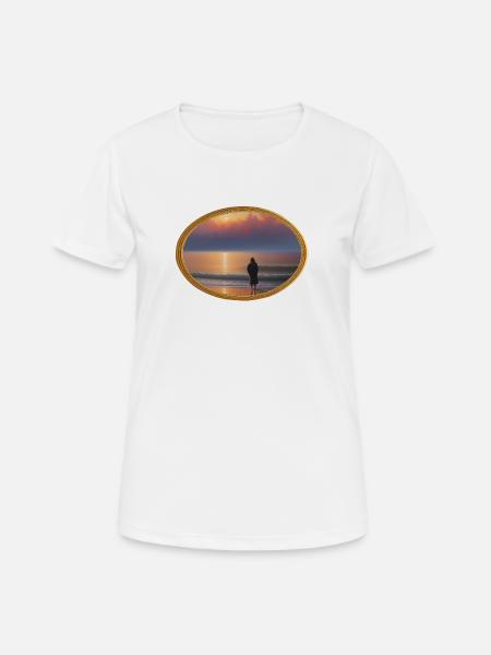 The sea, my friend - Women's Breathable T-Shirt - white