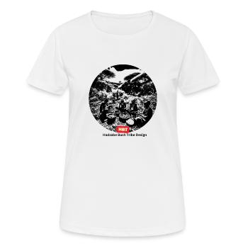 LGBT Bush Tribe - Women's Breathable T-Shirt - white - Front - AI Model Female 172 dark (172cm)