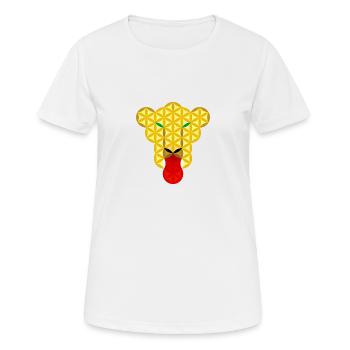 Panther of Life T01 - Women's Breathable T-Shirt - white - Front - AI Model Female 172 dark (172cm)