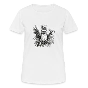 Fruity King - Women's Breathable T-Shirt - white - Front - AI Model Female 172 dark (172cm)