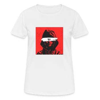 Antifaschistische Aktion 161 - Frauen T-Shirt atmungsaktiv - Weiß - Vorne - AI Model Female 172 dark (172cm)