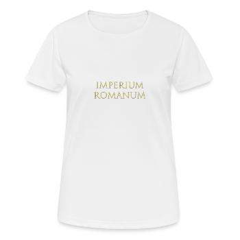 Roman Empire - Women's Breathable T-Shirt - white - Front - AI Model Female 172 dark (172cm)