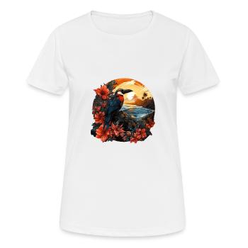 Tropical - T-shirt respirant Femme - blanc - Devant - AI Model Female 172 dark (172cm)