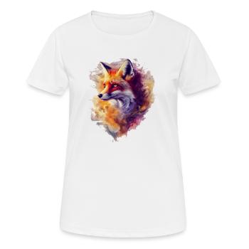 Mystery Fox - Women's Breathable T-Shirt - white - Front - AI Model Female 172 dark (172cm)