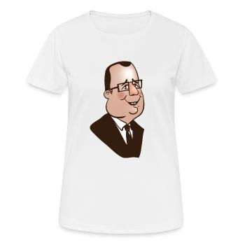 Holland - Frauen T-Shirt atmungsaktiv - Weiß - Vorne - AI Model Female 172 dark (172cm)