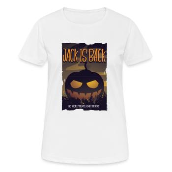 Joyeux halloween - T-shirt respirant Femme - blanc - Devant - AI Model Female 172 dark (172cm)