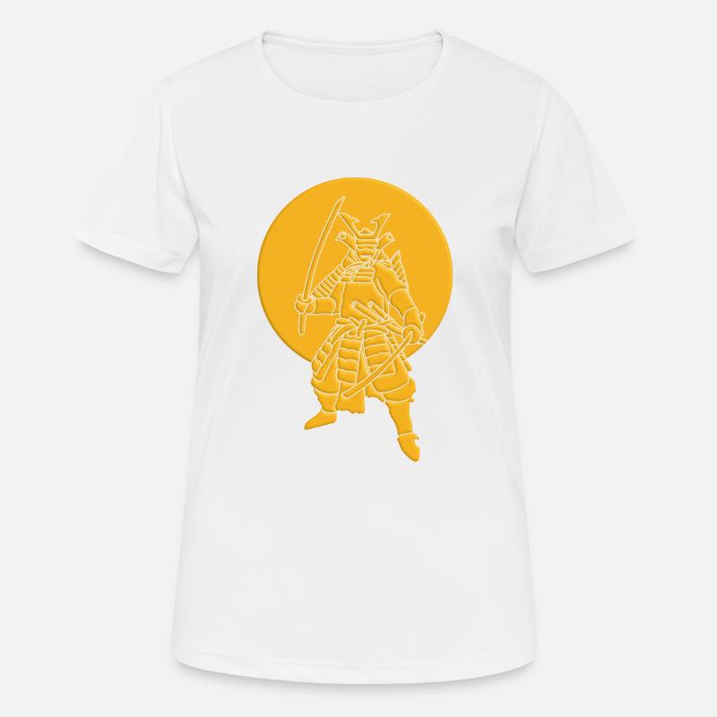Samurai - Women's Breathable T-Shirt - white