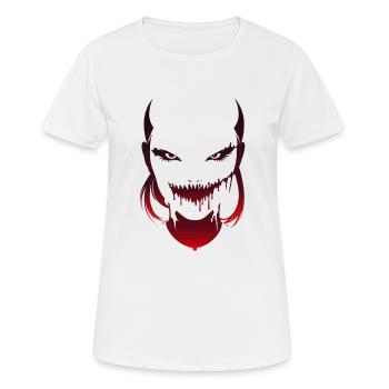 Außerirdischer - Frauen T-Shirt atmungsaktiv - Weiß - Vorne - AI Model Female 172 dark (172cm)