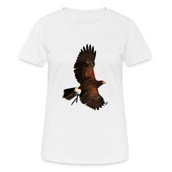 Eagle eagle birds voegel bird1 - Women's Breathable T-Shirt - white - Front - AI Model Female 172 dark (172cm)
