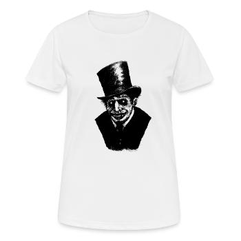 mort - T-shirt respirant Femme - blanc - Devant - AI Model Female 172 dark (172cm)