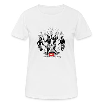 LGBT 61 - T-shirt respirant Femme - blanc - Devant - AI Model Female 172 dark (172cm)