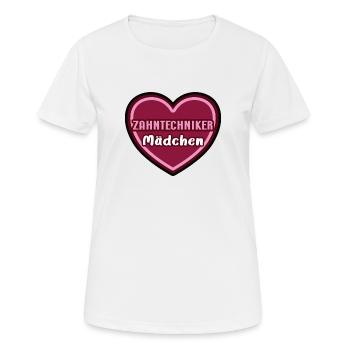 Mädchen Zahntechniker Kind Kinder Zahntechnikerin - Frauen T-Shirt atmungsaktiv - Weiß - Vorne - AI Model Female 172 dark (172cm)