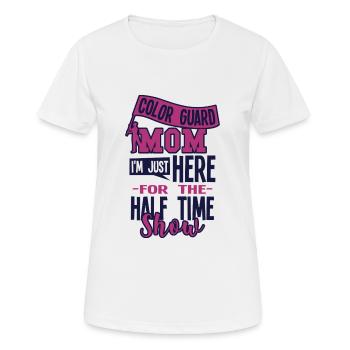 Spectacle de la mi-temps de la fanfare - T-shirt respirant Femme - blanc - Devant - AI Model Female 172 dark (172cm)