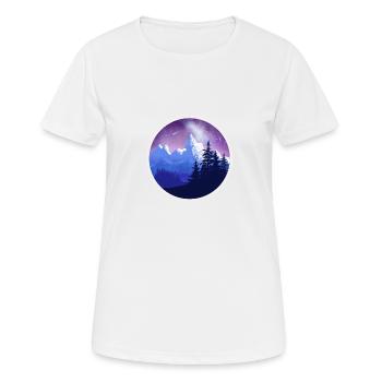 Des trêves - T-shirt respirant Femme - blanc - Devant - AI Model Female 172 dark (172cm)