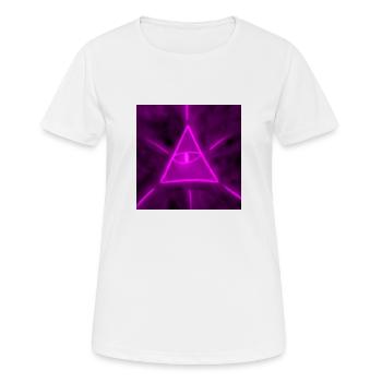 ÊTRE POURPRE SUPRÊME - T-shirt respirant Femme - blanc - Devant - AI Model Female 172 dark (172cm)
