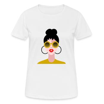 EHEFRAU. TOCHTER. JUGENDLICHER. FRAUENTAG - Frauen T-Shirt atmungsaktiv - Weiß - Vorne - AI Model Female 172 dark (172cm)