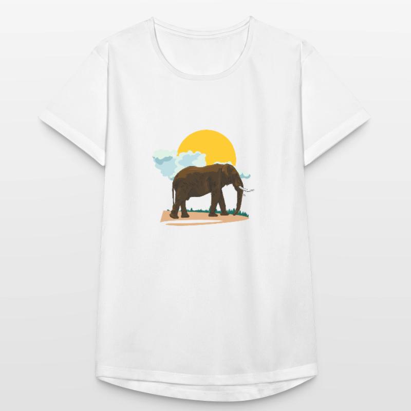Elefant oder doch Elephant? Frauen T-Shirt atmungsaktiv