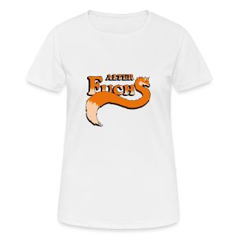 Alter Fuchs 3 - Frauen T-Shirt atmungsaktiv - Weiß - Vorne - AI Model Female 172 dark (172cm)