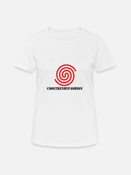 Coolmodemode tendance - T-shirt respirant Femme - blanc