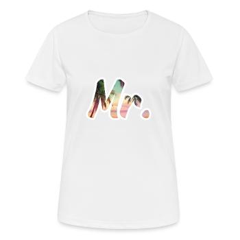 Mr - Women's Breathable T-Shirt - white - Front - AI Model Female 172 dark (172cm)