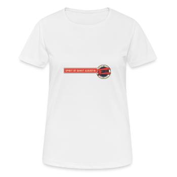 de Sankt Augustin - Artisanat - T-shirt respirant Femme - blanc - Devant - AI Model Female 172 dark (172cm)