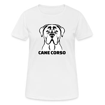 Cane Corso - Women's Breathable T-Shirt - white - Front - AI Model Female 172 dark (172cm)