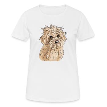 Havanais - T-shirt respirant Femme - blanc - Devant - AI Model Female 172 dark (172cm)