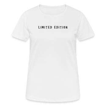 Limited Edition - Women's Breathable T-Shirt - white - Front - AI Model Female 172 dark (172cm)